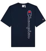 Champion Fashion T-shirt - MarinblÃ¥ m. Logo