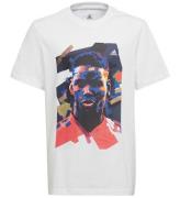 adidas Performance T-shirt - Pogba Football Graphic - Vit
