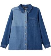 LMTD Skjorta - Denimskjorta - Medium Blue Denim