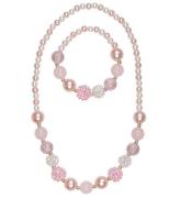 Great Pretenders Armband/Halsband - Pearly Rosa