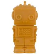 A Little Lovely Company Lampa - 14 cm - Robot - Aztec Gold