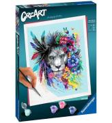 Ravensburger CreArt MÃ¥larset - Boho Lion