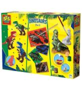 SES Creative Kreativt lekset - Dinosaurs - 3i1