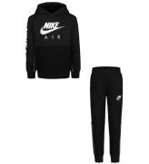 Nike Sweatset - Hoodie/Sweatpants - Air - Svart