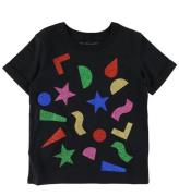 Stella McCartney Kids T-shirt fÃ¶r barn - Svart m. Tryck/Glitter