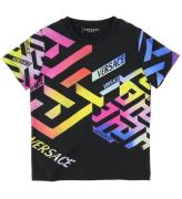 Versace T-shirt - Svart/FlerfÃ¤rgad