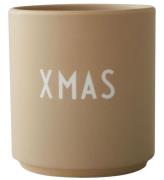 Design Letters Mugg - Cup - Xmas - Beige