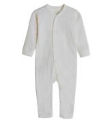 Hust and Claire Onesie - Messi - Rib - Ull - Off White