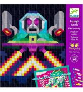 Djeco Kreativt lekset Set - Set - Papper - Invaders FSC Mix