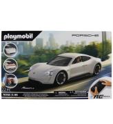 Playmobil FjÃ¤rrkontroll Bil - Porsche Mission E - Vit - 70765 -