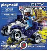 Playmobil City Action - Politi - Speed Quad - 71092 - 21 Delar