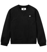 Wood Wood Sweatshirt - Rot - Svart