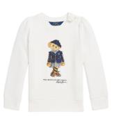 Polo Ralph Lauren Sweatshirt - Andover - Deckwash White m. Gosed