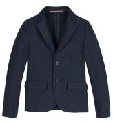 Tommy Hilfiger Blazer - Comfort Stickad - Desert Sky