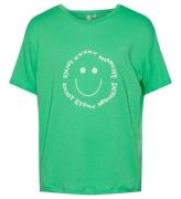 Pieces Kids T-shirt - PkFibbi - IrlÃ¤ndska Green/Bright White