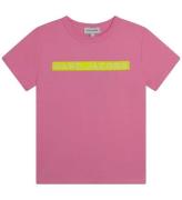 Little Marc Jacobs T-shirt - Apricot m. Neongul