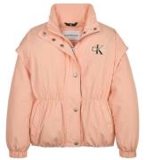 Calvin Klein Jacka - 2-I-1 - FÃ¤rskt Cantaloupe