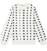 Marni Sweatshirt - Beige m. Svart