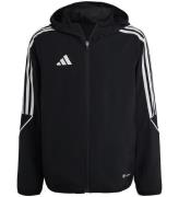 adidas Performance Cardigan m. Huva - TIRO23 L WB Y - Svart/Vit