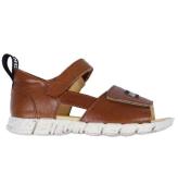 Angulus Sandal - Cognac m. Logotypband