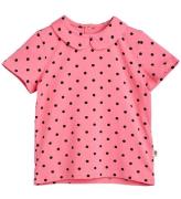 Mini Rodini T-shirt - Polka Dot - Rosa