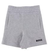 BOSS Sweatshorts - GrÃ¥melerad