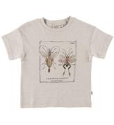 Wheat T-shirt - Ny art - Fossil Melange