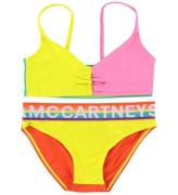 Stella McCartney Kids Bikini - UV50+ - Gul/Rosa/RÃ¶d/GrÃ¶n