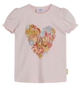 Hust and Claire T-shirt - Ayla - Rosa m. Musslor