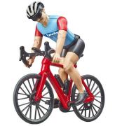 Bruder Figur m. Cykel - bworld - Cyklist - Man - 63110