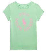Polo Ralph Lauren T-shirt - Longwood - LjusgrÃ¶n m. Rosa