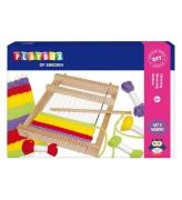 Playbox Kreativt Set - VÃ¤vram m. 4 FÃ¤rger