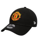 New Era Keps - 9Forty - Manchester United - Svart m. Logo