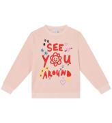 Stella McCartney Kids Sweatshirt - Puderrosa m. Tryck