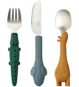 Liewood Barnbestick - Tove Cutlery Set - Golden Caramel Mix