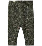 Wheat Leggings - Jules - Black Kol Small Blommor