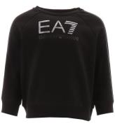 EA7 Sweatshirt - Svart m. Silver