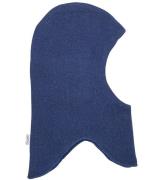 CeLaVi Balaclava - Ull/Bomull - Dubbel - Festspel Blue Melange