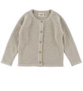 Voksi Cardigan - Ull - SnÃ¤ckskal Sand