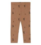 Monsieur Mini Leggings - Chocolate - MjÃ¶lk