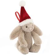 Jellycat Julpynt - 13x6 cm - Bashful Christmas Bunny