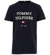 Tommy Hilfiger T-shirt - TH Logo - Desert Moln