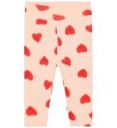 Molo Leggings - Sting - RÃ¶d Hearts