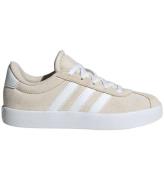 adidas Performance Skor - VL Court 3.0 K - Beige/Vit