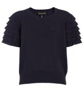 Emporio Armani T-shirt - Stickad - MarinblÃ¥