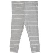 Sofie Schnoor Leggings - Randig - Grey Melange