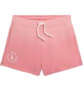 Polo Ralph Lauren Sweatshorts - Band Rosa m. Vit