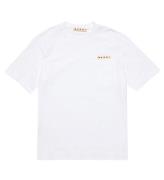 Marni T-shirt - Vit m. Ficka