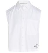 Calvin Klein Skjorta - Monogram av - Bright White
