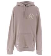 New Era Hoodie - New York Yankees - Pastel Brun